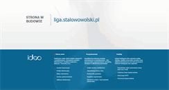 Desktop Screenshot of liga.stalowowolski.pl